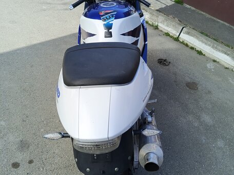 1996 Suzuki GSX-R 750, синий, 325000 рублей, вид 1