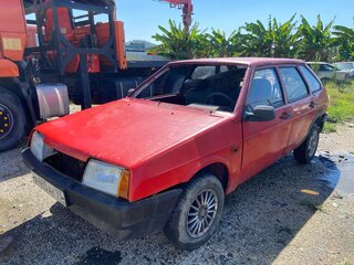 1991 Lada (ВАЗ) 2109, красный, 50000 рублей, вид 1
