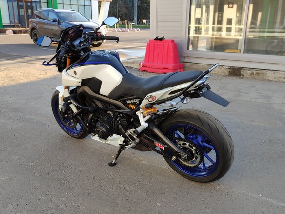 2018 Yamaha MT-09 (FZ-09), белый, 800000 рублей - вид 20