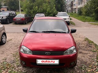 2010 Lada (ВАЗ) Kalina I, красный, 259000 рублей, вид 1