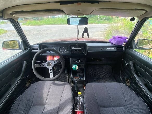 2004 Lada (ВАЗ) 2107, красный, 75000 рублей - вид 3