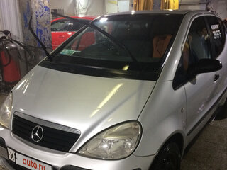 2002 Mercedes-Benz A-Класс 160 I (W168) Рестайлинг, серебристый, 250000 рублей, вид 1