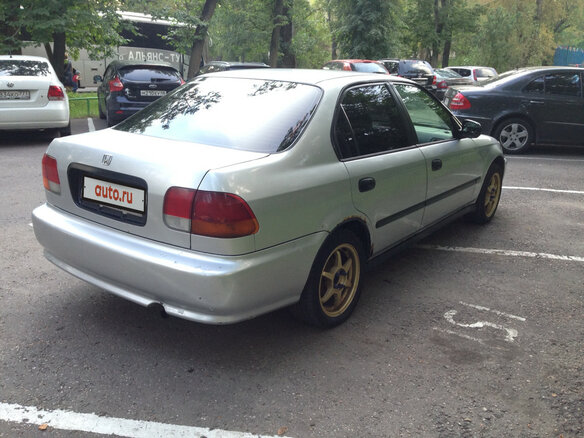 1999 Honda Civic VI, серебристый - вид 6