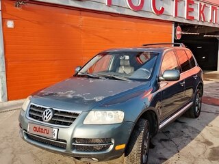 2004 Volkswagen Touareg I, серый, 570000 рублей, вид 2