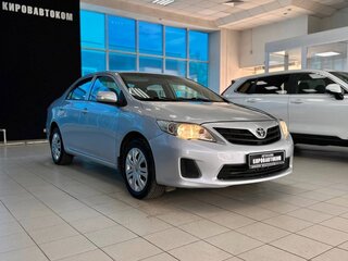 2012 Toyota Corolla X (E140, E150) Рестайлинг, серебристый, 1069000 рублей, вид 3