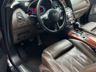 2010 Infiniti FX37 II (S51), коричневый, 1777777 рублей, вид 4
