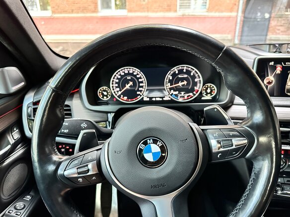 2015 BMW X6 50i II (F16), чёрный, 2100000 рублей - вид 14