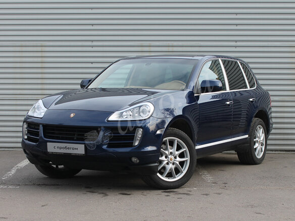 2009 Porsche Cayenne Diesel I Рестайлинг (957), синий