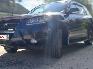 2008 Hyundai Santa Fe II, чёрный, 1100000 рублей, вид 1