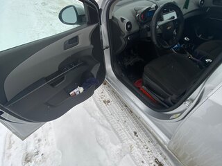 2012 Chevrolet Aveo II, серебристый, 685000 рублей, вид 5