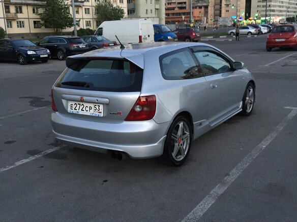 2001 Honda Civic Type R VII, серебристый - вид 14