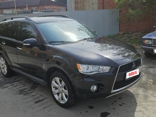2011 Mitsubishi Outlander II Рестайлинг, чёрный, 1100000 рублей, вид 2