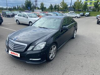 2012 Mercedes-Benz E-Класс 200 7G-Tronic IV (W212, S212, C207), чёрный, 1450000 рублей, вид 1