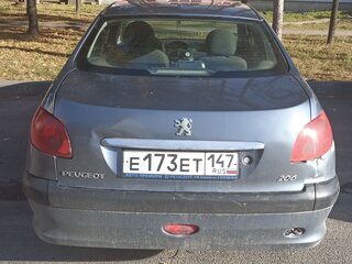 2007 Peugeot 206, серый, 250000 рублей, вид 3
