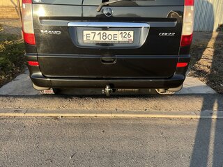 2010 Mercedes-Benz Viano L1 I (W639), чёрный, 1590000 рублей, вид 3