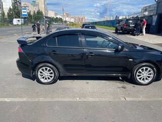 2012 Mitsubishi Lancer X Рестайлинг, чёрный, 615000 рублей, вид 3