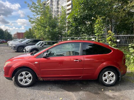 2007 Ford Focus II, красный, 180000 рублей, вид 3