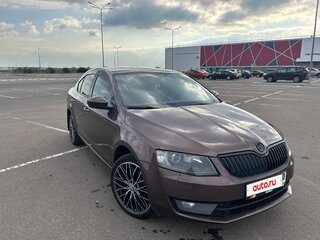 2014 Skoda Octavia III (A7), коричневый, 1325000 рублей, вид 5