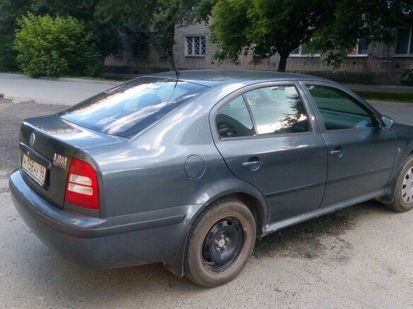 2008 Skoda Octavia I (A4) Рестайлинг, серый - вид 4