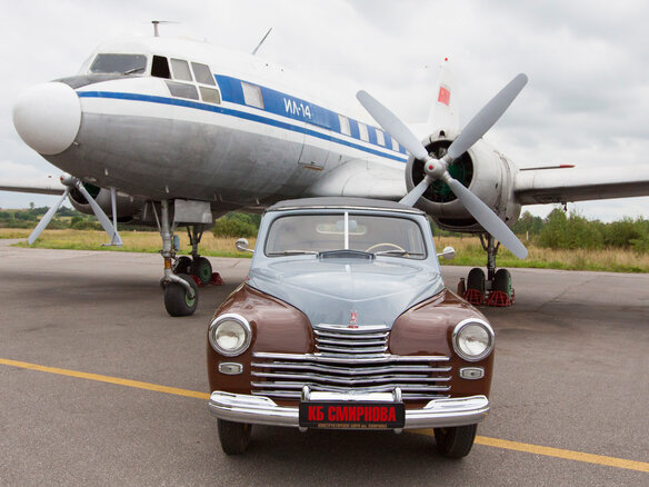 1950 ГАЗ М-20 «Победа», коричневый - вид 9