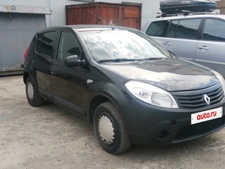 2012 Renault Sandero I, чёрный, 375000 рублей, вид 5