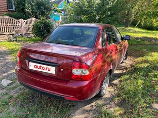 2009 Lada (ВАЗ) Priora I, красный, 185000 рублей, вид 1