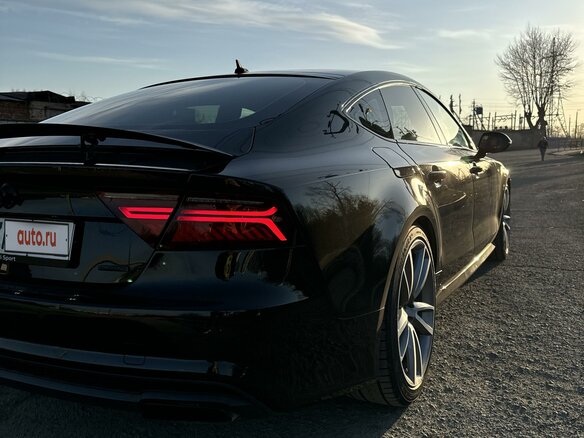 2015 Audi A7 I (4G) Рестайлинг, чёрный, 3900000 рублей - вид 3