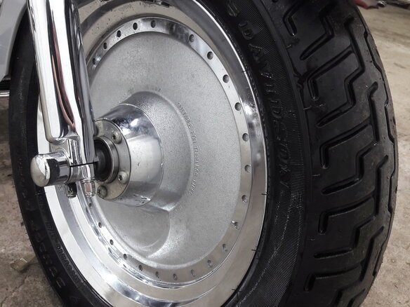 2005 Harley-Davidson Fat Boy, серый - вид 13