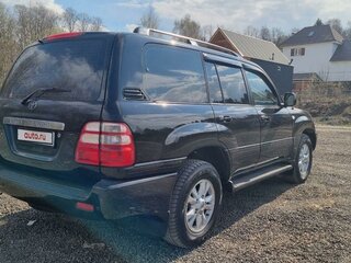 2004 Toyota Land Cruiser 100 Series Рестайлинг 1, чёрный, 2450000 рублей, вид 4