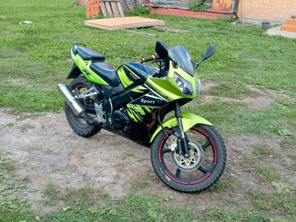 2013 Racer Skyway, зелёный, 85000 рублей - вид 1
