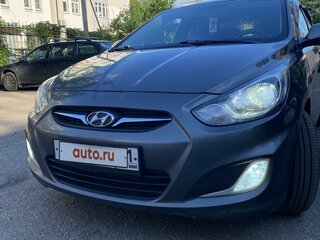 2011 Hyundai Solaris I, серый, 850000 рублей, вид 3