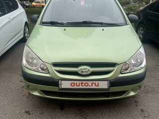 2007 Hyundai Getz I Рестайлинг, зелёный, 445000 рублей, вид 2
