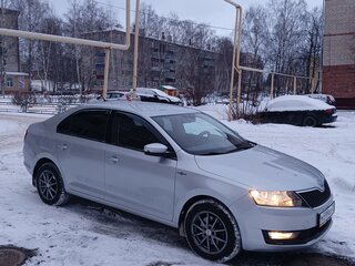 2019 Skoda Rapid I Рестайлинг, серебристый, 1450000 рублей, вид 2