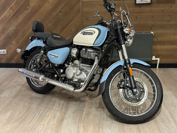 2025 Royal Enfield Meteor, голубой, 519000 рублей - вид 11