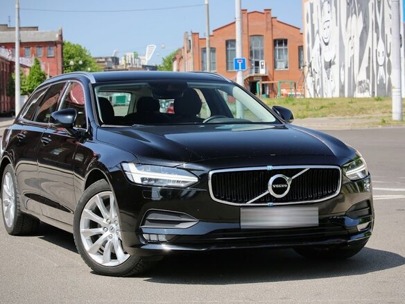 2018 Volvo V90 II, чёрный - вид 2