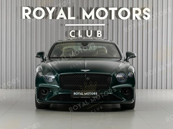 2021 Bentley Continental GT III, зелёный - вид 1