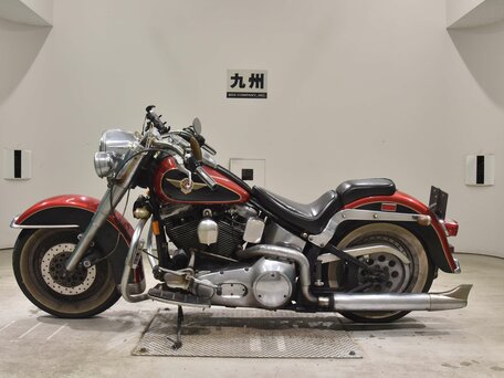 1998 Harley-Davidson Fat Boy, пурпурный, 480000 рублей, вид 3