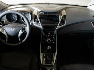 2014 Hyundai Elantra V (MD) Рестайлинг, чёрный, 1150000 рублей, вид 5