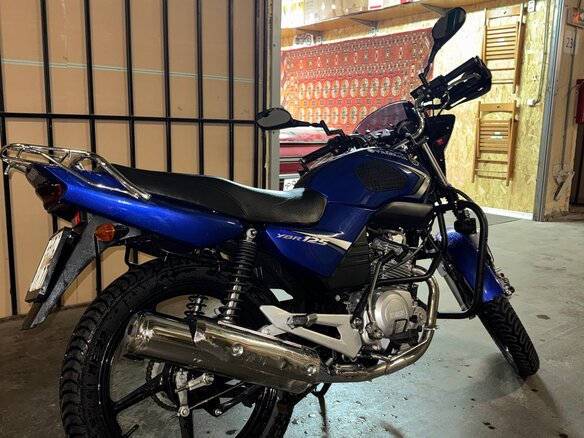 2014 Yamaha YBR125, синий, 165000 рублей - вид 12