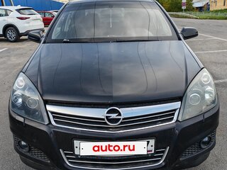2008 Opel Astra H Рестайлинг, чёрный, 350000 рублей, вид 1