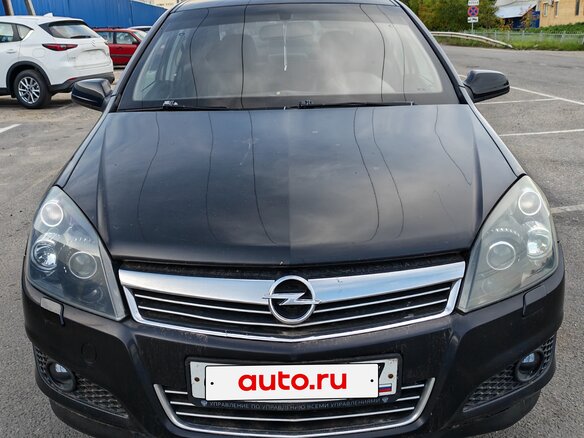 2008 Opel Astra H Рестайлинг, чёрный, 345000 рублей
