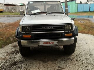 1992 Toyota Land Cruiser Prado 70 Series, серебристый, 800000 рублей, вид 2