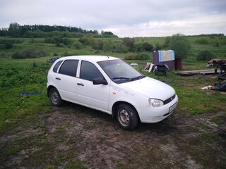 2012 Lada (ВАЗ) Kalina I, белый, 157000 рублей, вид 2