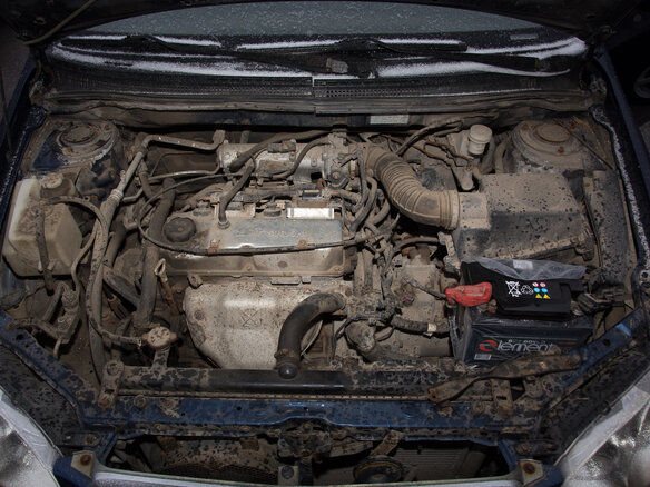 2007 BYD F3 I, синий - вид 9