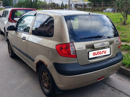 2008 Hyundai Getz I Рестайлинг, бежевый, 199900 рублей, вид 3