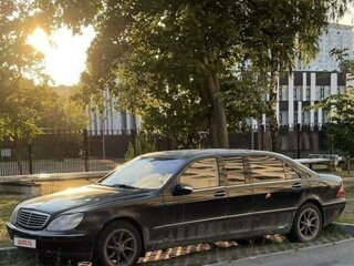 1998 Mercedes-Benz S-Класс Pullman IV (W220), чёрный, 3000000 рублей, вид 5