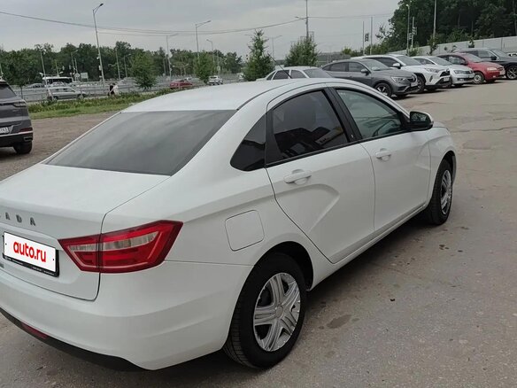 2018 Lada (ВАЗ) Vesta I, белый - вид 4