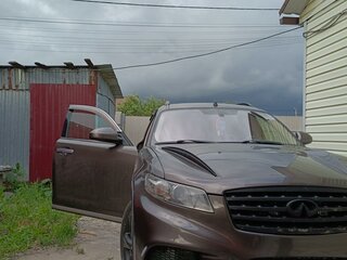2007 Infiniti FX35 I (S50) Рестайлинг, коричневый, 1200000 рублей, вид 4