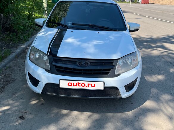 2015 Lada (ВАЗ) Granta I, белый, 420000 рублей - вид 1