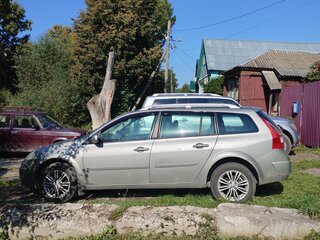 2007 Renault Megane II Рестайлинг, серый, 450000 рублей, вид 5